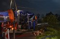 VU LKW umgestuerzt Feldkassel Industriestr Robert Boschstr P289